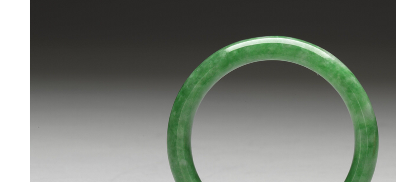 Imperial Jade bangle, Qing dynasty, National Palace Museum, Taipei