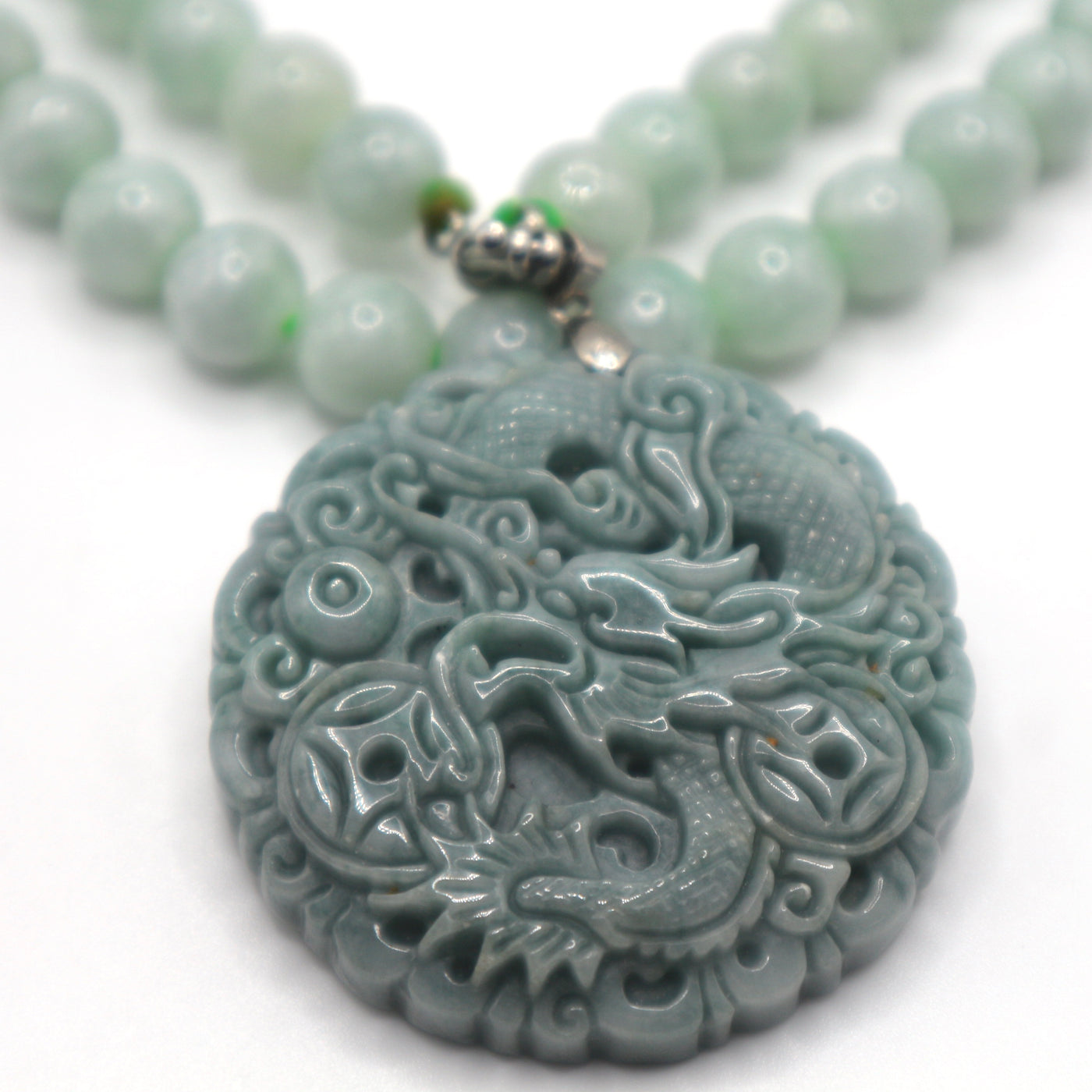 Jade Dragon Pendant