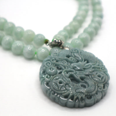 Jade Dragon Pendant