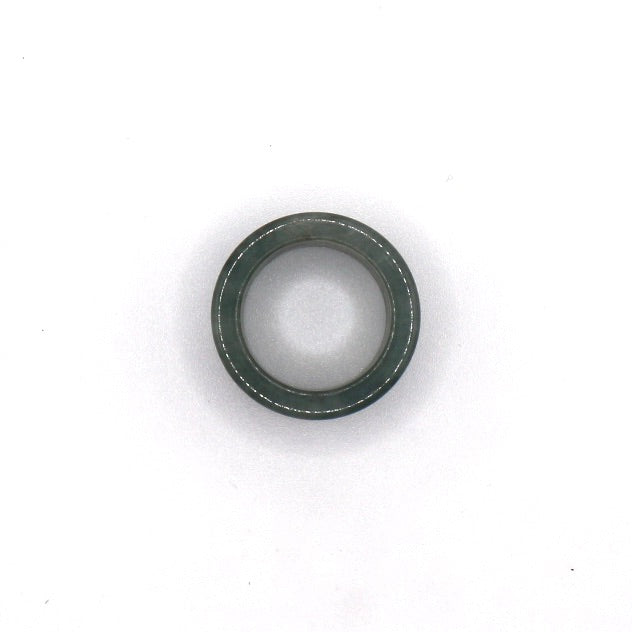 Wide Band Jade Ring