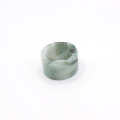 Organic Jade Tube Ring